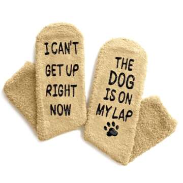 Funny Dog Gifts: Fuzzy Socks for Pet Lovers