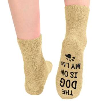 Funny Dog Gifts: Fuzzy Socks for Pet Lovers