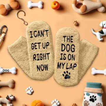 Funny Dog Gifts: Fuzzy Socks for Pet Lovers