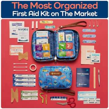 KeepGoing Kids First Aid Kit - Essential Care for Children