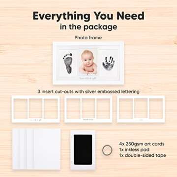 Inkless Baby Handprint Footprint Kit - Keep Memories