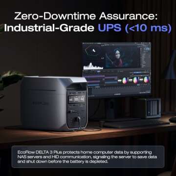 EF ECOFLOW Delta 3 Plus Portable Power Station