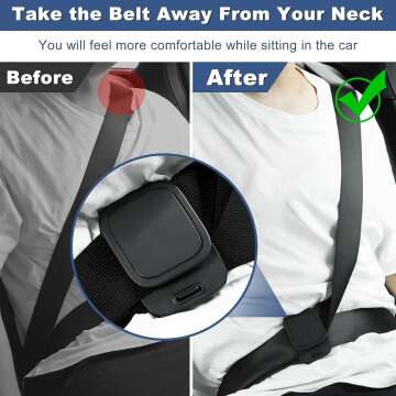 Seat Belt Adjuster Clips for Ultimate Comfort Driving