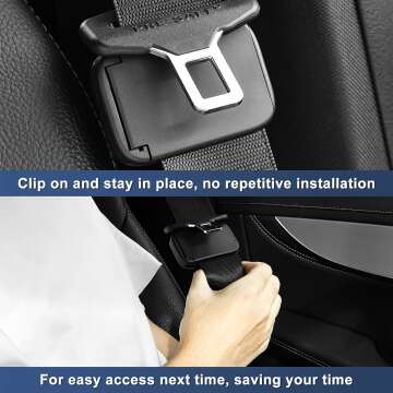 Seat Belt Adjuster Clips for Ultimate Comfort Driving