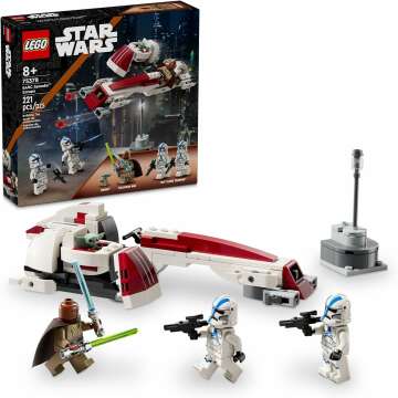 LEGO Star Wars BARC Speeder Set with Kelleran Beq and Grogu