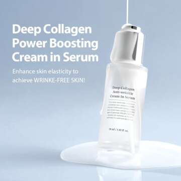 SUNGBOON EDITOR Deep Collagen Anti-wrinkle Cream In Serum | Collagen & Niacinamide Face Serum for Women | Hydrating for Sensitive Skin | Glass Skin Korean Skincare