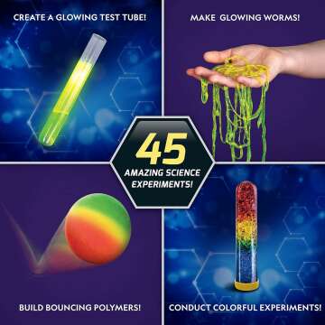 Unlock the Magic with 45 Experiments in Chemistry Set