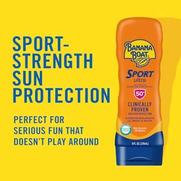 Banana Boat SPF 50 Sunscreen Lotion, 8oz - Water Resistant