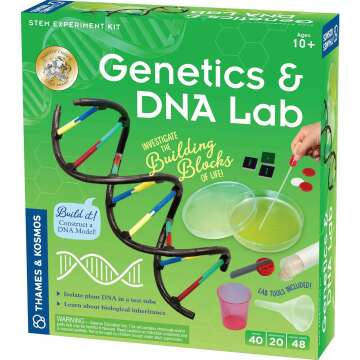 Thames & Kosmos Genetics & DNA Lab Kit – Explore DNA!