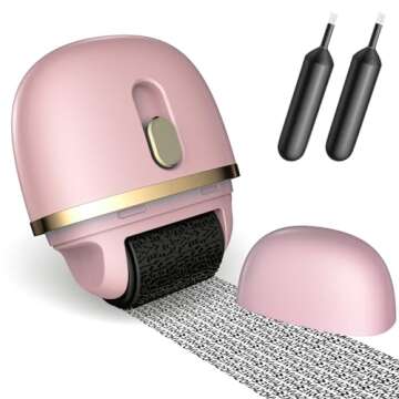 Lomil Confidential Identity Theft Protection Roller Stamp-Refillable Efficient ID Police Roller Stamp for Mail Bank Statements Bills (Pink)