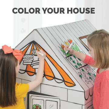 Gingerbread Playhouse Craft Kit for Kids