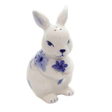 Cosmos Gifts 20907 Bunny Salt and Pepper Shaker, White