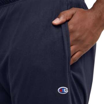 Champion Men's Lightweight Lounge Pants in Navy