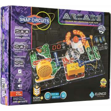 Snap Circuits Arcade Electronics Exploration Kit for Ages 8+