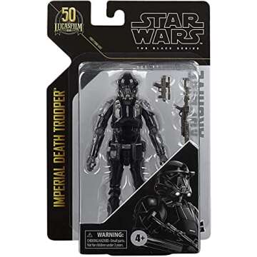 STAR WARS The Black Series Archive Imperial Death Trooper 6-Inch-Scale Rogue One: A Story Lucasfilm 50th Anniversary Action Figure