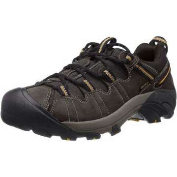 KEEN Men's Targhee 2 Low Waterproof Hiking Shoes for Comfort