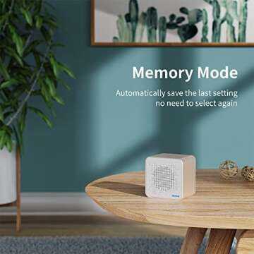 RENPHO White Noise Machine, ensures Good Sleep Quality for Adults with Soothing Sounds and Timer with Memory, Privacy Noise Cancellation in Office, Portable for Travel