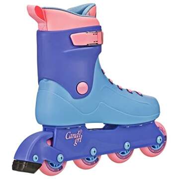 Roller Derby Elite Candi GRL South Beach Molded Inline Skates Taffi Size M06/W08