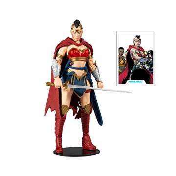 McFarlane Toys - DC Build-A 7 Figures Wave 3 - Last Knight On Earth - Wonder Woman