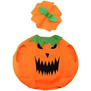 Kids Halloween Pumpkin Costume