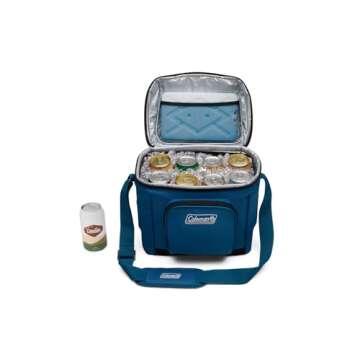 Coleman Chiller Series Insulated Soft Coolers with Leak-Proof Design, Long Ice Retention, Wheeled and Backpack Options, Great for Outdoor Occasions Such as Camping, Beach, Sports Events and More