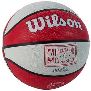 WILSON NBA Team Retro Mini Basketball - Miami Heat