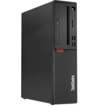 Lenovo ThinkCentre M910s SFF Desktop Computer PC with 23.8" FHD Monitor, Core i7-6700, 16 GB RAM, 1 TB SSD, Keyboard and Mouse, Headphones, Speakers, Wi-Fi, Windows 10 Pro (Renewed)