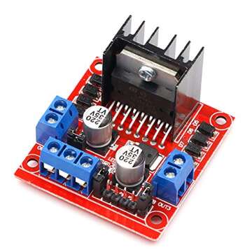 L298N Motor Drive Controller Board for Robotics