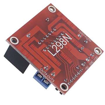 L298N Motor Drive Controller Board for Robotics