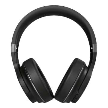 Raycon Everyday Wireless Bluetooth Over-Ear Headphones - ANC, 40H Battery Life