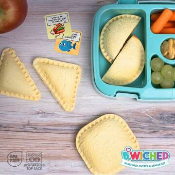 Sandwich Cutter and Sealer for Kids' Lunches