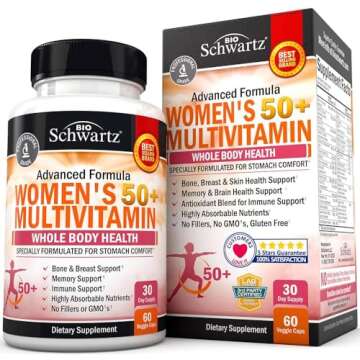 Daily Multivitamin for Women 50+ – Essential Memory & Health Support