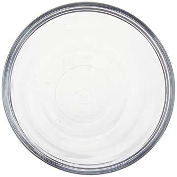 Anchor Hocking Glass Food Prep and Mixing Bowls, 1 Quart (Set of 6), Clear -,81573L11