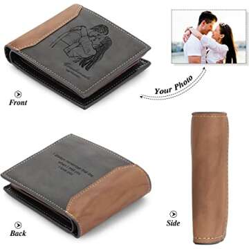 Personalized Leather Picture Wallet
