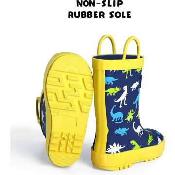 Cute Waterproof Toddler Rain Boots
