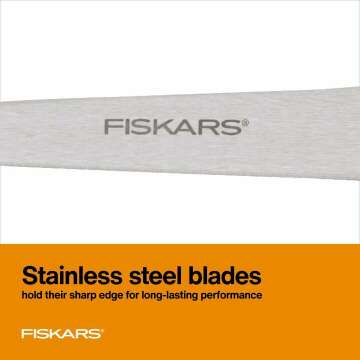 FISKARS All Purpose Scissors - Comfort & Precision Cutting Tool