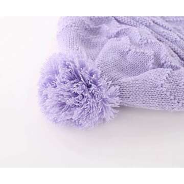 Fleece-lined Toddler Winter Hat