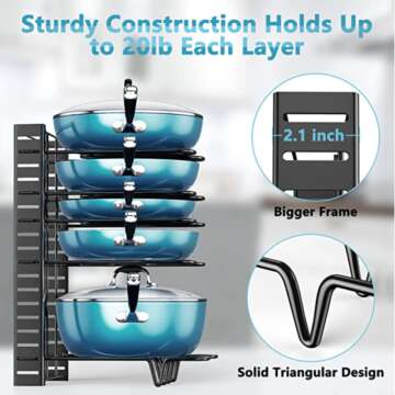 Adjustable Pot Organizer