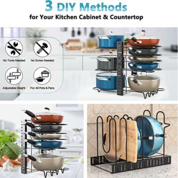 Adjustable Pot Organizer