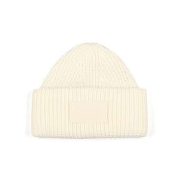 Coach Women's Patch Beanie, Chalk