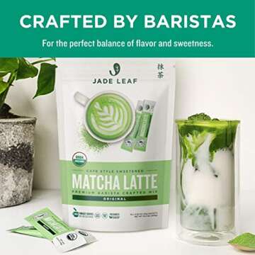 Jade Leaf Matcha Sweetened Latte Mix - Grab & Go!