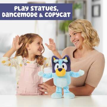 Bluey Dance and Play Plush - 55+ Phrases & Songs