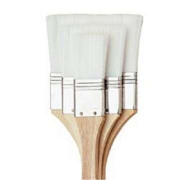 Loew Cornell All-Purpose Brush Set 3/Pkg, White Nylon