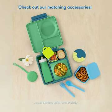 OmieBox Insulated Bento Box for School Lunches