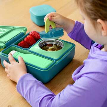 OmieBox Insulated Bento Box for School Lunches