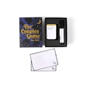 DSS Games The Couples Game Late Night | A Party Game to Play with Your Partner | Couples Card Games with 150 Fun Questions | Party Card Games for Date Nights, Game Nights & Dinner Parties | Ages 17 Up