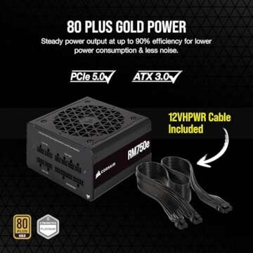 Corsair RM750e Fully Modular Power Supply 750W