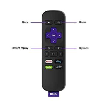 Roku Premiere | HD/4K/HDR Streaming Media Player with Simple Remote and Premium HDMI Cable, Black (Renewed)