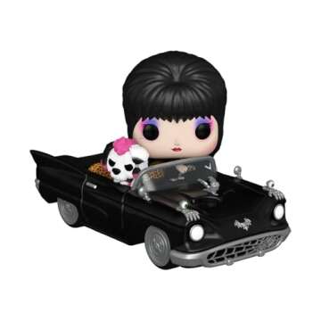 Funko POP! Rides Deluxe: Elvira Mistress of The Dark with Macabre Mobile - Collectable Vinyl Figure - Gift Idea - Official Merchandise - for Kids & Adults - Horror Fans - Model Figure for Collectors