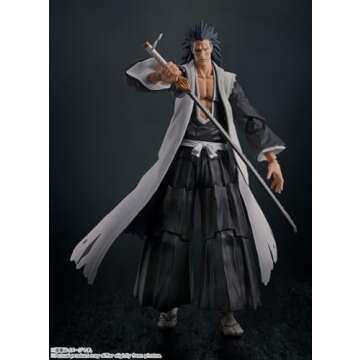 TAMASHII NATIONS - Bleach: Thousand-Year Blood War - Kenpachi Zaraki, Bandai Spirits S.H.Figuarts Action Figure